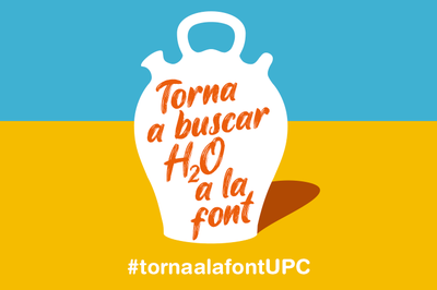 ‘Torna a la font’: la nova campanya de la UPC per reduir els envasos de plàstic d’un sol ús