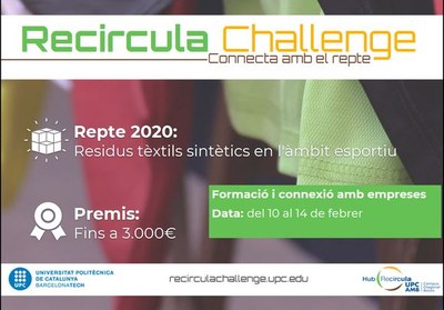 Arrenca el Recircula Challenge 2020 amb 13 equips inscrits!