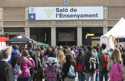 Busquem becari/a per al Saló de l'Ensenyament 2019