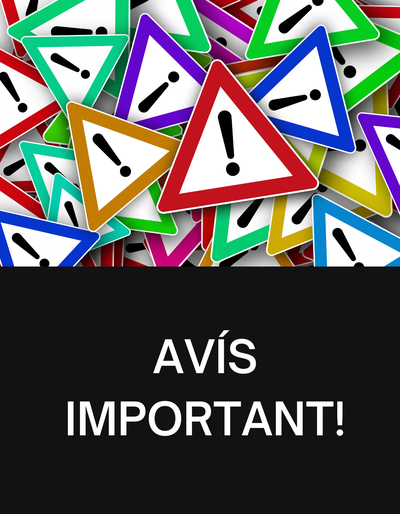 CANVI HORARI ATENCIÓ SECRETARIA -FOOT