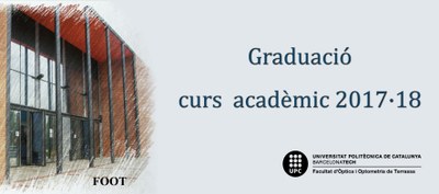 Graduació curs acadèmic 2017·18