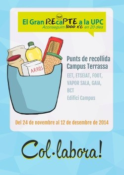 Arriba el Gran Recapte d’Aliments a la UPC