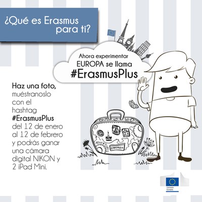 La CE lanza un concurso en redes sociales para dar a conocer Erasmus Plus