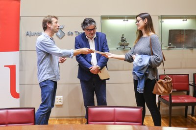 Estudiant de la FOOT premiada al Saló de l'Ensenyament