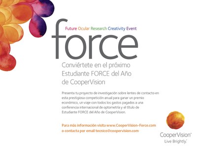 ¡Conviértete en el próximo Estudiante del Año de CooperVision Force!