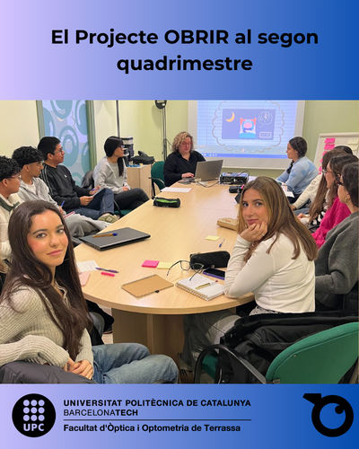 El Proyecto OBRIR en el segundo cuatrimestre
