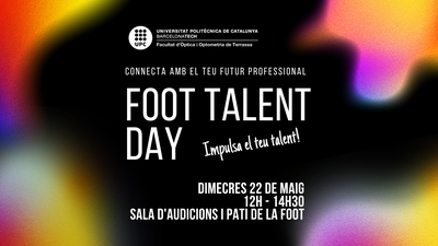 FOOT Talent Day: 22 de mayo de 2024 de 12h a 14h30
