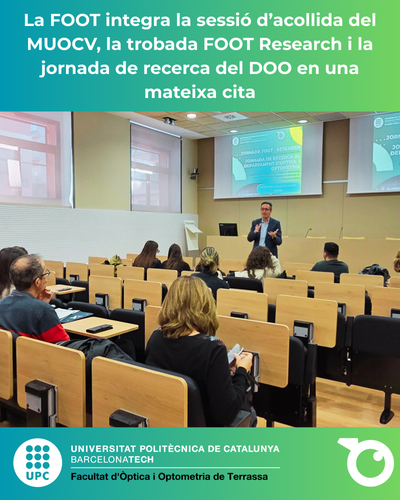 La FOOT integra la sesión de bienvenida del MUOCV, el encuentro FOOT Research y la jornada de investigación del DOO en una misma cita