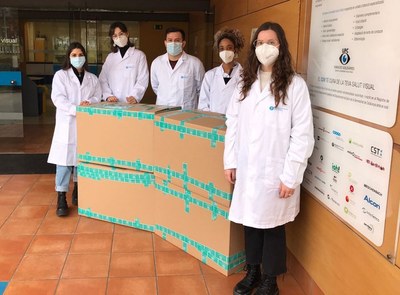 Natural Optics Group dona 5000 monturas de gafas a Visión y Vida para impulsar la actividad del Centro Universitario de la Visión