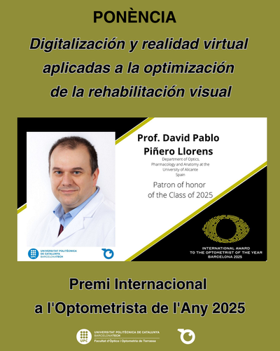 Ponencia del profesor David Piñero Llorens