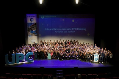 La UPC Manresa celebra l'acte de graduació de la promoció 2023