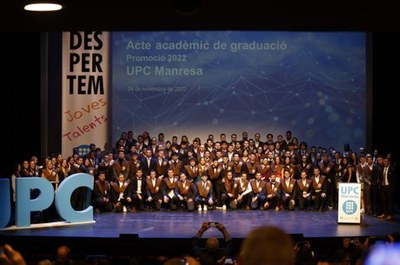 El 23 de noviembre tendrá lugar el acto académico de graduación de la promoción 2023 de la UPC Manresa